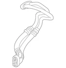 Genuine Bmw Oil Pipe 17-22-2-283-209 New. Price: $307.75.