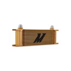 Mishimoto Universal 13-ROW Oil Cooler, Gold New. Price: $144.95.
