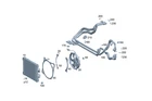 Genuine Mercedes-benz Oil Cooler 099-500-04-01-64 New. Price: $354.24.