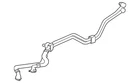 Genuine Jaguar Oil Cooler Line T2H3350 New. Price: $135.86.