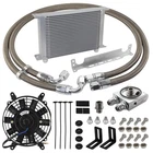 Universal Aluminum AN10 Oil Cooler Kit W/bracket Thermostatic 73 0.5 New. Price: $380.35.