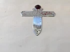 1952 1953 "crosley Fine Car" Original Red Jeweled Grill Emblem, Oem, Rare Used. Price: $75.00.
