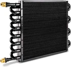 Bartoo 1/2" Transmission Cooler, Aluminium Alloy 16 Pass Tube And Fin Oil New. Price: $83.35.