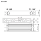 Oil Coolers XC251108W New. Price: $282.93.