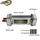Fit Jagg Oil Coolers 3050 Inline In/outlet W/3 7/8 On-center Aluminum New. Price: $157.99.