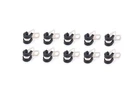 Quickcar Racing Products Adel Line Clamps Alum 1/4IN 10PK 66-830 New. Price: $21.54.