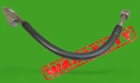 03-06 Mercedes SL500 SL55 Engine Bay Motor Gas Fuel Feed Line Tube Used. Price: $73.68.