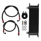 Universal Engine Oil Cooler 13 Row AN10 + Filter Adapter Kit Nylon Lines New. Price: $83.89.