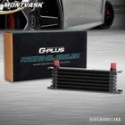 Black Universal 7 Row 10AN Aluminum Racing Transmission Engine Oil Cooler New. Price: $28.50.