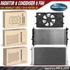 Radiator & Ac Condenser Cooling Fan Kit W/o Oil Cooler For Chevy Cobalt 2.2L New. Price: $219.88.