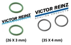 Engine Oil Cooler O-rings For Porsche 986 996 Set Of (2) Victor Reinz New. Price: $33.50.