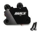Earls 1126ERL Engine Oil Cooler Adapter; Side Mount; -10AN Male Port New. Price: $233.66.