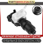 Engine Oil Cooler Assembly For Volkswagen Jetta Passat Gti Audi A4 Quattro A3 New. Price: $81.49.
