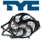 Tyc Dual Radiator & Condenser Fan Assembly 2001-2004 Ford Mustang 4.6L Rj New. Price: $181.51.