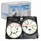 Tyc Dual Radiator & Condenser Fan Assembly For 2007-2010 Toyota Sienna 3.5L New. Price: $216.71.
