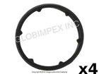 For Audi (2018-2024) Engine Oil Cooler Gasket (4 Pcs) Elring Klinger + Warranty New. Price: $25.10.