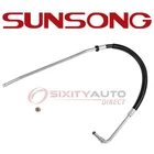 Sunsong Inlet Lower Engine Oil Cooler Hose Assembly For 1996-2000 Gmc C3500 Ac New. Price: $42.11.