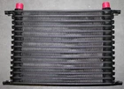Blem - 15 Row Stacked Plate Hd Transmission Cooler W/ 8AN Fittings By Blueprint New. Price: $44.99.