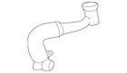Genuine Bmw Oil Outlet Tube 11-42-7-848-526 New. Price: $216.82.