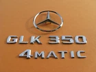 11 12 13 14 15 Mercedes GLK350 Matic Rear Emblem Logo Badge Sign Set A45710 Used. Price: $60.00.