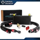 19 Row AN10 Engine Fit For Transmission Oil Cooler+filter Adapter Kit Universal New. Price: $96.20.
