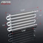 Universal 6 Row Aluminum Remote Transmission Oil Cooler Radiator Converter Kit New. Price: $32.29.