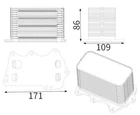 Mahle Engine Oil Cooler For Bmw Van Coupe G20 G21 7 15-23 11428583901 New. Price: $74.92.