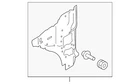 Genuine Ford Cowl Side Panel HC3Z-2502038-D New. Price: $106.89.