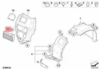 Genuine Bmw E82 E88 135I Engine Oil Cooler Air Duct Front Right Oem 51747194460 New. Price: $38.73.
