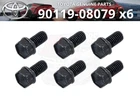 Toyota Genuine Supra JZA80 90119-08079 Clutch Pressure Plate Bolt 6 Pieces Set New. Price: $45.87.