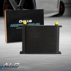 Universal 30 Row 10AN Aluminum Engine Transmission Oil Cooler Black New. Price: $67.51.