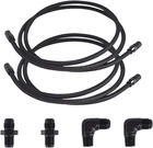 2 X 6AN Ptfe Transmission Cooling Line Fits For 4L60 700R4 84 Inches, Black New. Price: $56.17.