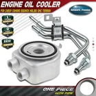 Engine Oil Cooler W/ Pipe For Chevrolet Malibu Camaro Cadillac Ats Buick L4 2.0L New. Price: $39.98.