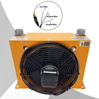 Aluminum Hydraulic Oil Air Cooler (110V, 130W Fan, 100L/MIN Flow) New. Price: $256.62.