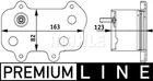 Mahle Premium Line Oil Cooler Oem Quality CLC61000P Us New. Price: $146.96.