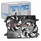 Tyc Dual Radiator & Condenser Fan Assembly For 2005-2009 Chrysler 300 Belts Bv New. Price: $159.71.