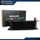 7 Row AN10 Universal Full Aluminum Engine Transmission Oil Cooler Black New. Price: $27.93.