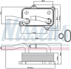 Nissens Engine Oil Cooler 90599 New. Price: $101.89.