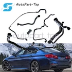 Radiator Coolant Water Hose Pipe Kit For 2006-2010 Bmw 550I 650I Set Of 7 New. Price: $105.59.