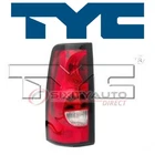 Tyc Left Tail Light Assembly For 2004-2006 Chevrolet Silverado 1500 Lf New. Price: $51.10.