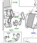 Genuine Rover Freelander 2006-2014 Oil Cooler Gasket LR003968 New. Price: $11.99.