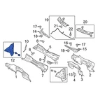 Ford F-150 2015-2026 HC3Z2502038D Front Right Cowl Side Panel New. Price: $128.18.