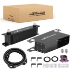 Row Engine Oil Cooler Kit Universal 10AN Transmission Thermostatic New. Price: $106.04.