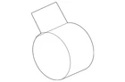 Genuine Block Cylinder Booster Clamp Hose Clip Engine Bare 16439-7S02A New. Price: $17.32.