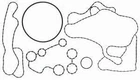Oil Cooler Mounting Kit Mahle Original GS33565 New. Price: $58.60.