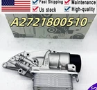New Oil Filter Housing Cooler 2721800510 Fits For 06-12 Mercedes Series. Price: $99.96.