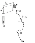 Genuine Mopar Tube Clip 52014496AA New. Price: $32.82.