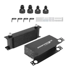 Universal 13 Row Oil Cooler Kit 10AN Stacked Plate Aluminum Transmission Engine New. Price: $54.45.