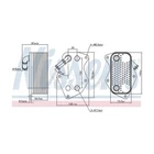 Nissens Engine Oil Cooler 90809 07K117021B For Volkswagen Vw New. Price: $141.13.