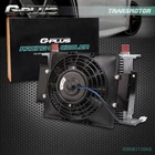 Universal 25 Row AN10 Aluminum Engine Oil Cooler + 7" Fixed Cooling Fan Kit New. Price: $97.66.